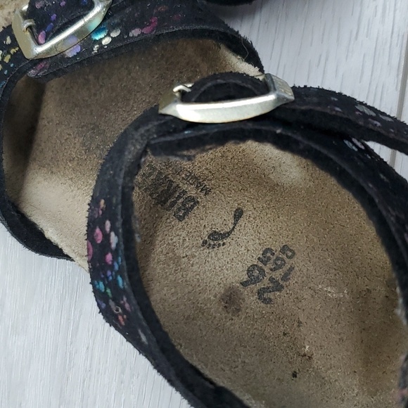 Birkenstock Kids Girls Rio Mozaic Ankle Leather Strap Sandals shoes sz 26/C3 - Picture 12 of 13